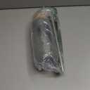 FULBEVY Glass Water Bottles 64 oz - Half Gallon Large Motivational Daily Water Intake Bottle Time Marker - Glass Water Bottle With Straw, Silicone Sleeve 2 Lids, Handle Spout & Bamboo Lid(Olive)