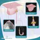 Endea Graduation Shiny Cap & Tassel (Pink, 2026)