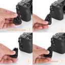 4-piece set quick release combination buckle, camera quick release clip, camera quick release combination buckle. (Black)