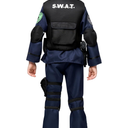 Spooktacular Creations 20PCS Police SWAT Costume for Kids, S.W.A.T. Police Officer Costume for Boys Halloween Cosplay Party (Medium (8-10 yrs))