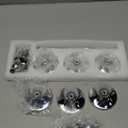 CHILL RECIPE Silver Taper Candle Stick Holders Tall Candle Holder, Vintage Candlesticks Holder Bulk for Home Decor Table Centerpiece Dining Party Festival Decorations (2 Set 6Pcs)