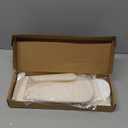 Exfoliating Natural Loofah Sponge Back Scrubber for Shower, 5 Pack Loofah Sponge Pads & Exfoliating Glove, Bath Shower Scrubber for Men and Women