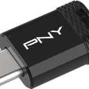 PNY Elite-X Fit Type-C 256GB USB 3.2 Flash Drive – Up to 200MB/s Read, Up to 100MB/s Write, Advanced Performance, Convenient Portable Data Storage, Ultra Compact Fit Design, Type-C Connector