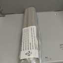 LazBlinds Cordless Bamboo Roman Shades for Windows, Light Filtering Natural Bamboo Blinds, Easy Lift Cordless Design for Living Room & Bedroom, Fits Interior Windows 25.5" W x 64" H, Greystone