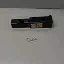 MaxxHaul 50833 2 x 2 inch Trailer Hitch Receiver Extender 7 inch Hitch Extension Length 3500 Lbs GTW