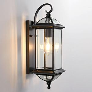 Milaii Copper Outdoor Wall Lights 20" H Exterior Light Fixture Oil Rubbed Bronze Anti-Rust Wall Lantern Fixture Waterproof Wall Mount Porch Light for Garage Patio Doorway E26 Base Socket