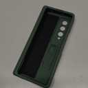 Case for Samsung Galaxy Z Fold 4 5G Magnetic Hinge Protective Case with 3 Adjustable Stand Modes,Ultra Thin Luxury PC Shockproof Anti-Scratch Kickstand Cover for Galaxy Z Fold 4 5G (Green)