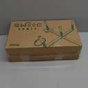 SWOOC Games - Rustic Ring Toss Game (All Weather) - Easy Setup & Extra Games Included - Ring Toss Game for Adults - Outdoor Acitivities for Adults - Yard Toys for Kids - Backyard Fun - Outdoor Party