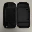 Belkin Nintendo Switch 2 Case, Travel Bag w/AirTag Holder & Storage Pocket for Up to 12 Game Cards - Portable, Lightweight Carrying Case w/Hard Shell, Soft Interior, Switch 2 Accessories - Charcoal (Black)