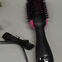 REVLON One-Step Volumizer Hair Dryer and Styler Easy Salon-Style Blowouts Less Frizz, More Shine, and Reduced Heat Damage, for All Hair Types and Lengths (Black)
