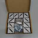 20Sets 2020 Series Aluminum Extrusion Profile L Connector Bracket 20 Right Angle Joint Conner with Esquina 20 Extruded Aluminium Perfiles T Slot with 40Pcs Hardware M6 Nut Bolts