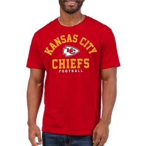 Men's Kansas City Chiefs Vintage Arch T-Shirt (Orange, XL)