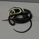 NAKIMO 3 Pieces Realistic Rubber Snake 50” & 31.5” Fake Snake Toy for Garden Props and Practical Joke