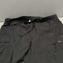 BVVU Women's Hiking Pants Lightweight Quick Dry Travel Outdoor Pants Waterproof Work Cargo Joggers with Zipper Pockets (XX-Large, Black)