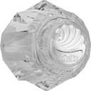 Delta Faucet RP17451 Single Clear Knob Handle Kit with Button and Set Screw for Tub/Shower Chrome, 2-1/2" H x 2-1/8" W