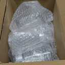 Zopeal Set of 12 Honey Maple Syrup Dispenser 12 oz Glass Bottle Syrup Pitcher Containers with Retracting Spout for Restaurants Sugar Coffee Milk Creamer Condiment, 3.2 x 4.8 Inches