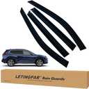 Window Visors Rain Guards for Nissan Rogue 2014 2015 2016 2017 2018 2019 2020 Accessories, Wind Deflectors Vent Shades for Nissan Rogue (Not for Rogue Sport Models)