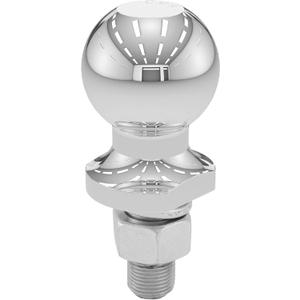 CURT 40099 Chrome European Trailer Hitch Ball, 1,600 kg, 50mm Diameter, 3/4-Inch x 50mm Shank