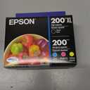 EPSON 200 DURABrite Ultra Ink High Capacity Black & Standard Color Cartridge Combo Pack (T200XL-BCS) Works with WorkForce WF-2520, 2530, 2540, Expression XP-200, 300, 310, 400, 410