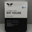 BIGBATBOX - Bat House for Outdoors - Clean Your Backyard from Mosquitoes - Wooden Bat House Kit - with Our Proven Bat Box Design