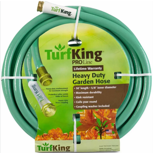 Turf King® PRO Line Heavy Duty Garden Hose - Green