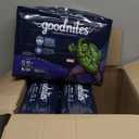 Goodnites Boys' Bedwetting Underwear, Size S/M (43-68 lbs), 99 Ct (3 Packs of 33), Packaging May Vary