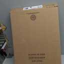 Bemis 7300SLEC Slow Close Toilet Seat, Easy Clean Hinges and Durable Plastic Seat, Made in USA, Elongated, White