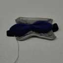 Ezona Heated Eye Mask, Warm Eye Compress Mask for Dry Eyes, USB Electric Eye Heating Pad with Temperature & Timer Control, Dry Eye Mask for Blepharitis, Sinus Migraine (Indigo)