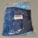zeetoo Mens Swim Trunks with Compression Liner 5.5" Inseam Quick Dry Swim Shorts (Blue)