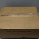 Boho Farmhouse Standing Lamp with Rattan & Linen Shades, Stepless Dimmable Bulb, Black Metal Base for Living Room, Bedroom, Office