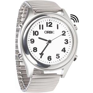 Talking Watch with Large Numbers and Expandable Strap, self-Setting for Visually impaired, Blind or Elder People