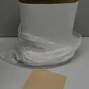 CEROELDA Small Bathroom Trash Can with Lid Soft Close-5L/1.3 Gal Slim Garbage Can-Metal Step Wastebasket-Rectangle Narrow Waste Bin for Office, Bedroom, Toilet, Live Room (White)