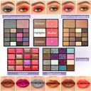 74 Colors Makeup Palette with 10-Piece Makeup Brush Set  All-in-One Full Face Makeup Kit, Eyeshadow, Lip Color, Blush & Contour Set, Gift for Women