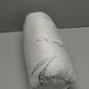 Cooling Shredded Memory Foam Pillow Queen Size - Adjustable Loft for Back & Side Sleepers, Breathable & Supportive Bed Pillow with Removable Washable Cover(Queen Pack of 1) (White)