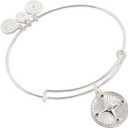 Alex and Ani Compass Charm Bangles (Shiny Silver)