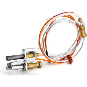 446-513A Pilot Assembly Propane Gas (LP) for Heat N Glo Fireplaces and Gas Log Sets, Heat N Glo SL2000, 4000, 5000, 6000 Gas Fireplace Insert Replacement Parts with Thermopile
