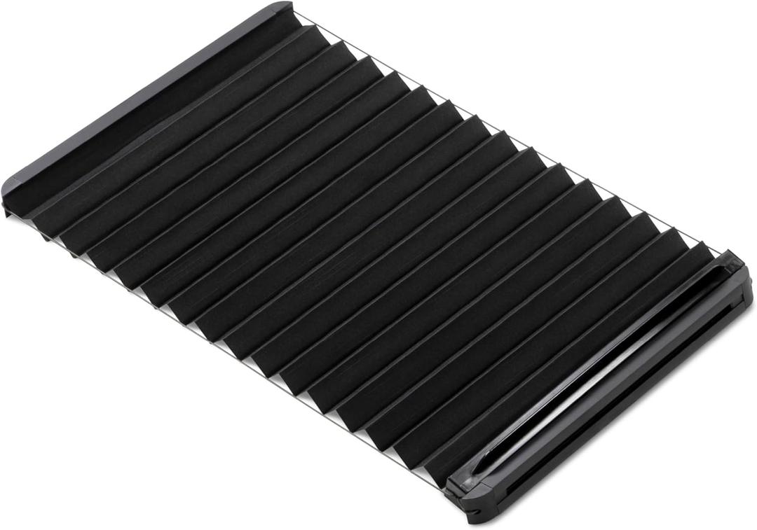 Lippert Thin Shade Ready for Prepped Lippert Entry Doors,Black