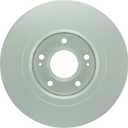 BOSCH 38011034 QuietCast Premium Disc Brake Rotor - Compatible with Select Mitsubishi Lancer, Outlander; FRONT - Single