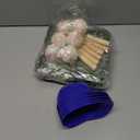 24 Pcs Baseball Party Table Decorations Kit Include Artificial Grass Mats 1.97 Inch Baseballs Baseball Bats Blue Caps for Sport Themed Birthday Party Decor Baby Shower Father's Day Party Favors