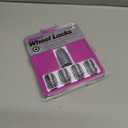 McGard 24157 Chrome Wheel Lock Set, Cone Seat, M12x1.5 Thread, 13/16 Key Hex
