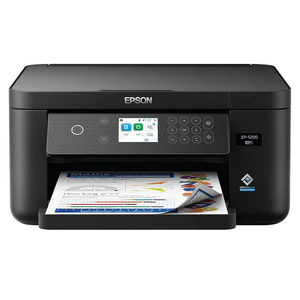 Epson Expression Home XP-5200 Wireless Color All-in-One Printer with Scan Copy, Automatic 2-Sided Printing, Borderless Photos, 150-Sheet Paper Tray and 2.4" Colorfull Display - Black