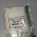 2 Pcs Sheepskin Elbow Protectors White Soft Elbow Arm Cushions Pads with Adjustable Straps Pressure Sore Prevention Pain Relief for Elderly Bedridden Patients Surgery Recovery