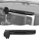 RT-TCZ Cell Phone Holder Dash Mount Holder with Storage Box Bracket Center Console Interior Accessories Compatible with Dodge RAM 2012-2017