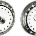 Waste Premium Kitchen Sink Strainer Replacement Basin Drain Filter Stainless Steel