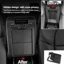 Thenice for 11th Gen Civic Center Console Organizer Armrest Box Tray Glovebox Hidden Storage Compartment Compatible with Honda Civic 2026 2025 2024 2023 2022 Accessories -3PCS