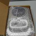 Grip Strength Tester Hand Gripper - Grip Strength Trainer Hand Dynamometer Handheld Meter LED Display Comfortable 265 Lbs / 120 Kgs Finger Strengthener for Sports Home School Gym Use (Gray)