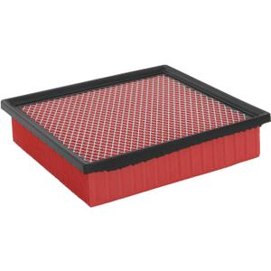 CA10755 Engine Air Filter Compatible with Sienna, Highlander, Camry, Avalon, ES350, NX200T, NX300, RX350, RX350L, Durango, Grand Cherokee with OE 17801-31130 Red
