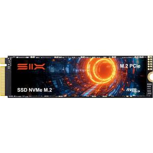 SIX NVME M.2 SSD PCIe 4.0-1TB m.2 2280 ssd, Read UP to 7350MB/s 1TB for Gaming PS5 Memory Storage Expansion with Heatsink, Internal Solid State Hard Drive PCIe gen 4x4 Nvme for Laptop Desktop pc