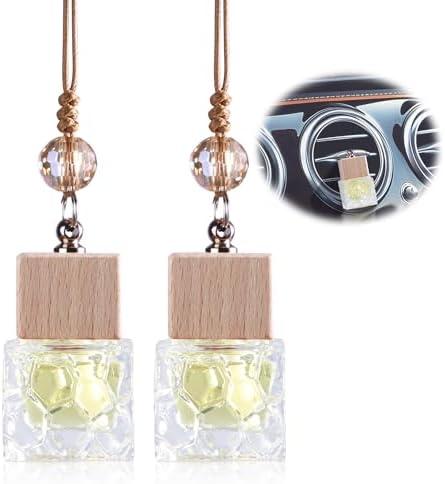 L'odeur Vill Car Freshener Vent Clips, 2-Pack Diffuser - Up to 180 Days Long Lasting Hanging Air Freshener - Clean Linen Scent