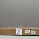 No Drill Cordless Vinyl Mini Blinds,White,24.5" W x 48" H